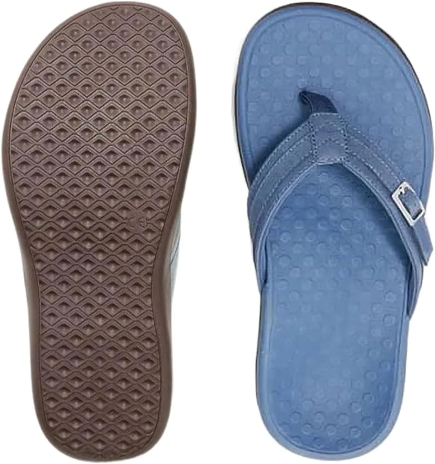 Flip Flops for Women Beach Waterproof Open Toe Slip on Slippers Summer Comfortable Casual Lightweight Basic Thongs Shower Shoes Walking Breathable Sandals
