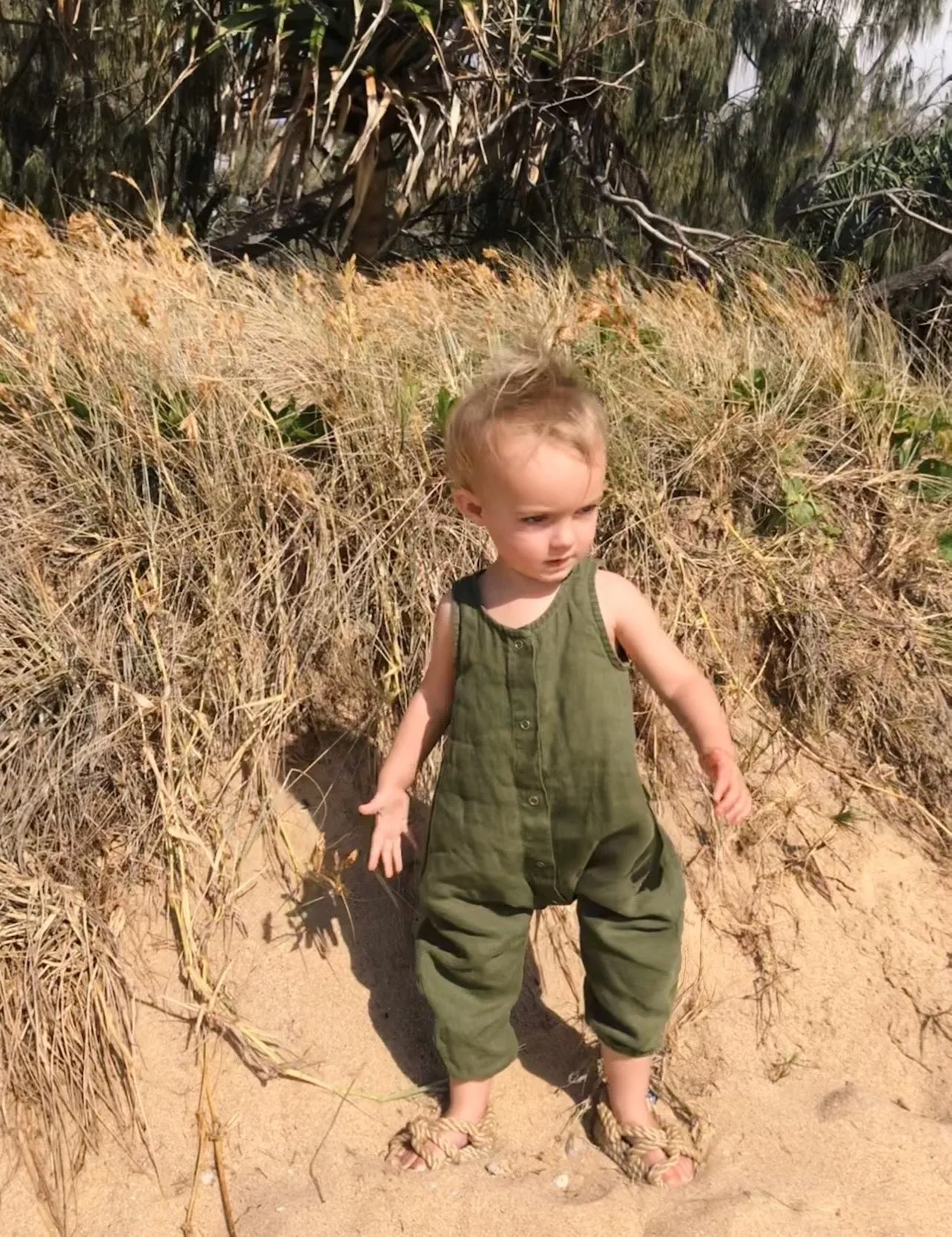 Linen Romper