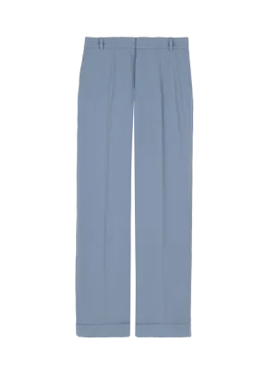 Tailored crêpe broek
